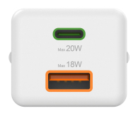 Hama Ładowarka sieciowa Mini 20W 1xUSB-C, 1xUSB-A - 1246877 - zdjęcie 6
